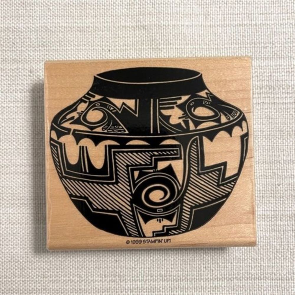 Native American Pottery Stamp - Picture 2 of 2
